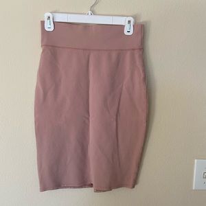 Body con knee high skirt